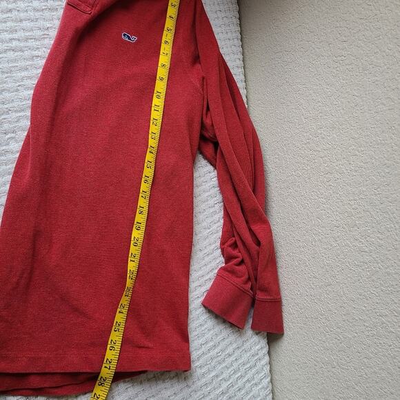 Vineyard Vines Long Sleeve Polo Style Shirt Men's Size L - Picture 6 of 8